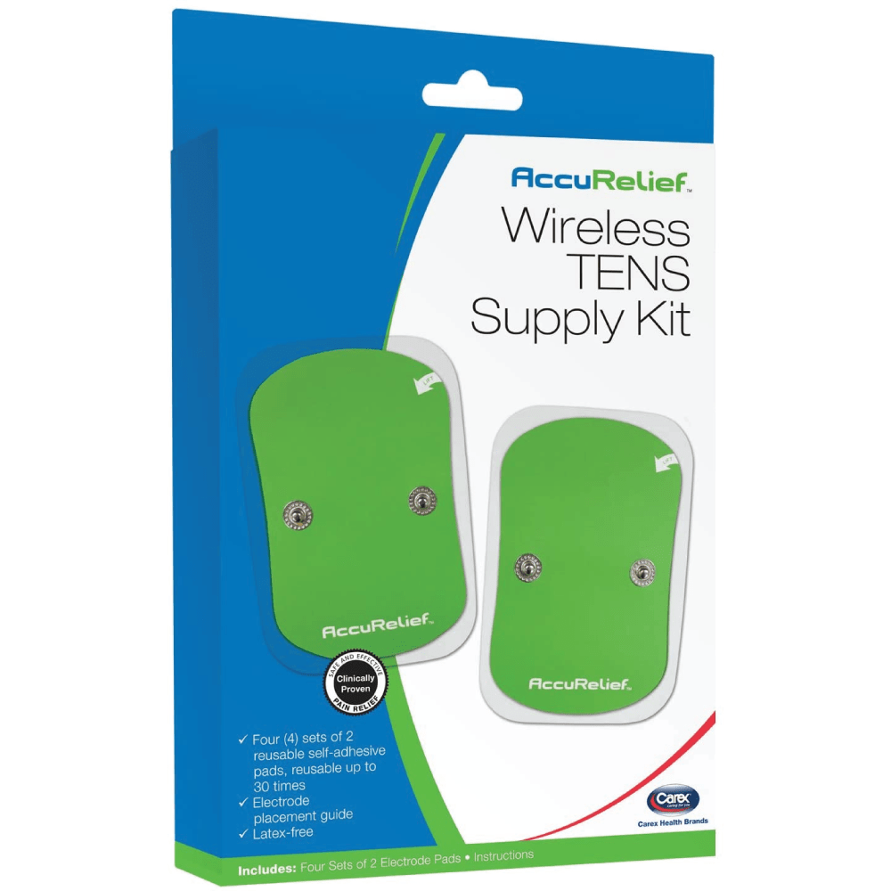 AccuRelief TENS Supply Kit With TENS Unit Pads MULTI ACRL-0031