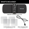 An image of what's included with the TENS unit for period cramps. Text, "What' included?"