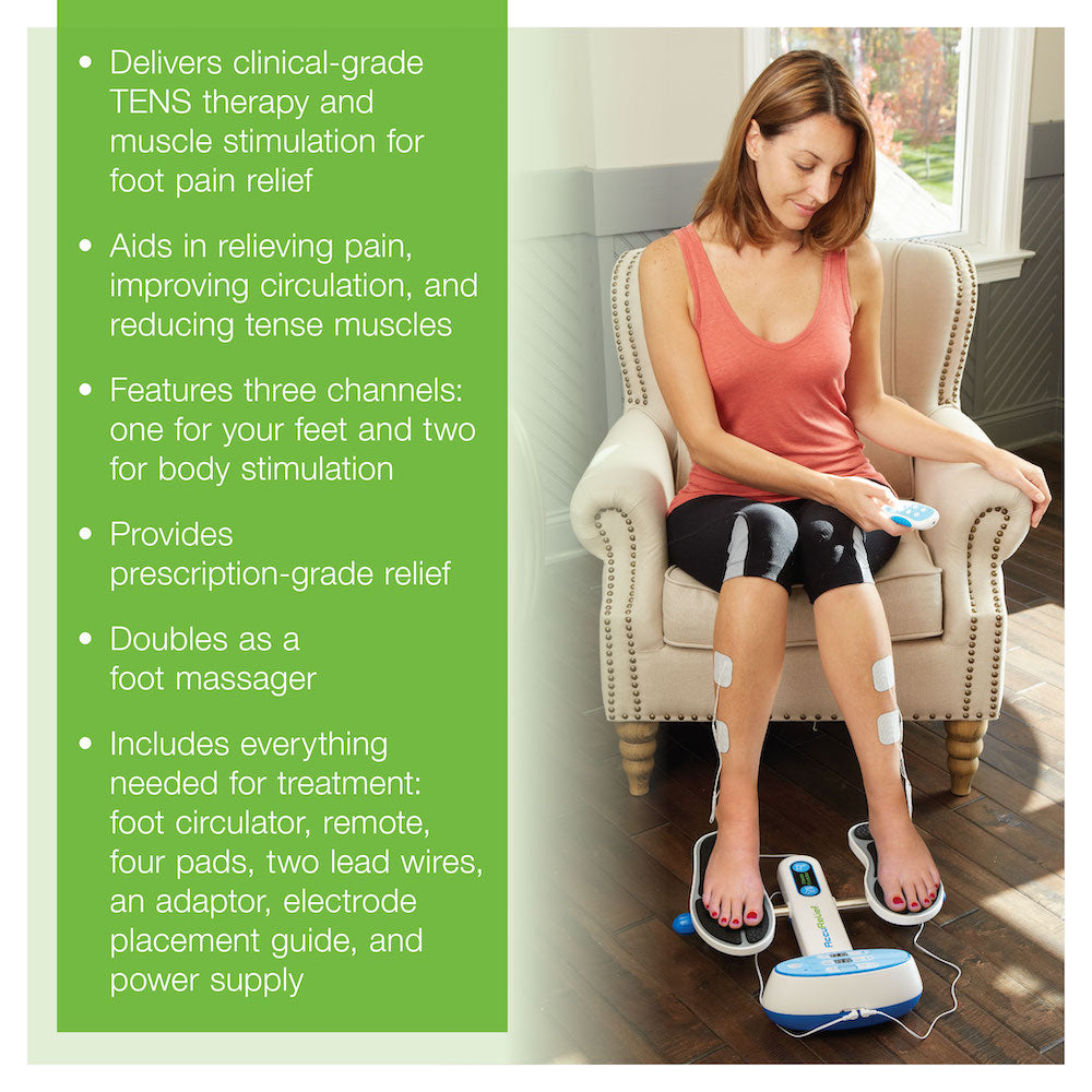 AccuRelief™ Ultimate Foot Circulator with Remote