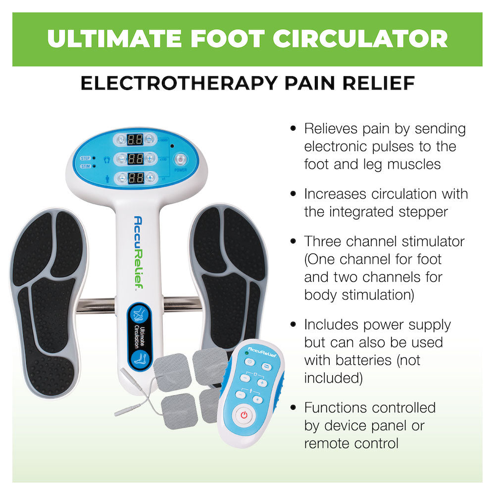 AccuRelief™ Ultimate Foot Circulator with Remote