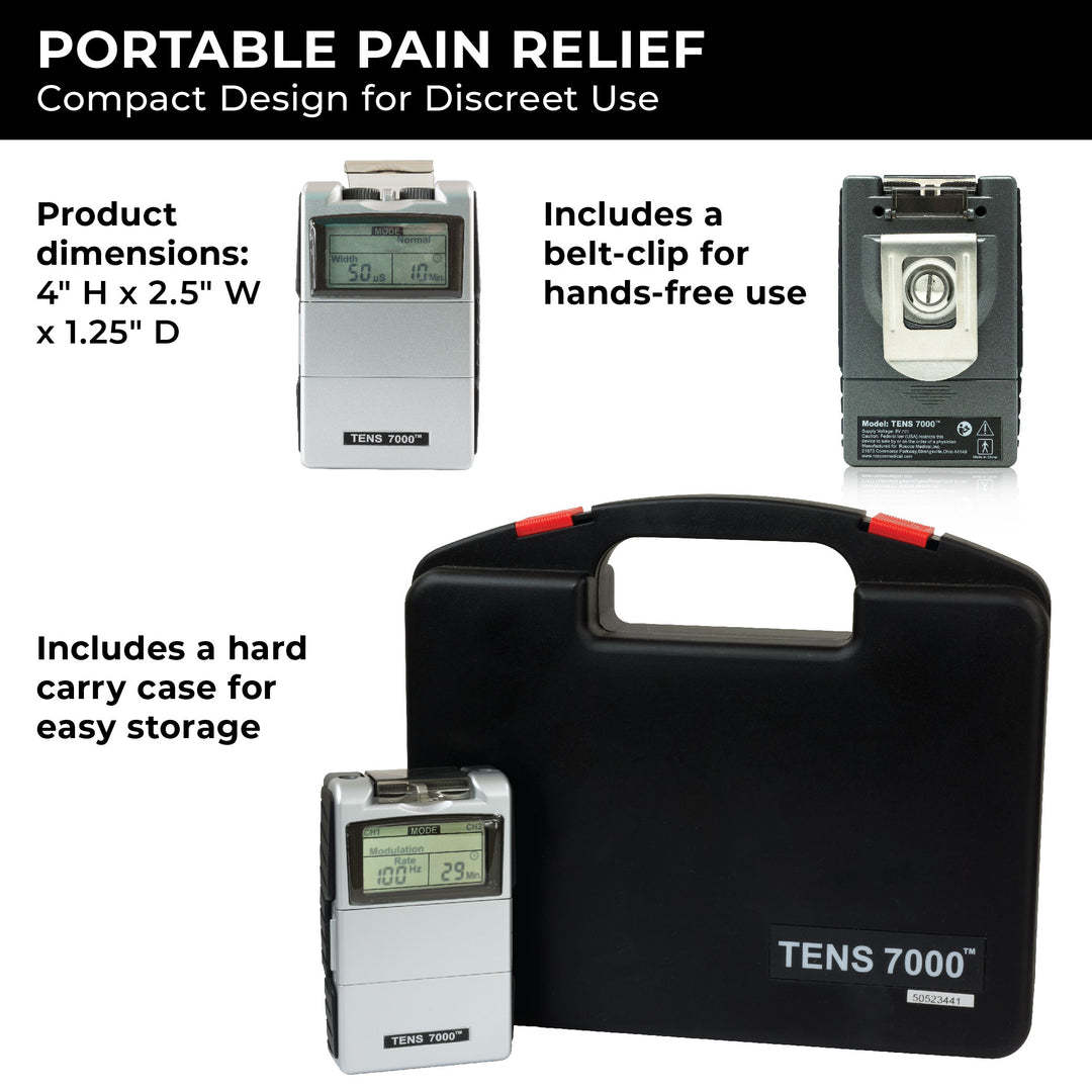 TENS 7000 2nd Edition Digital TENS Unit - The #1 TENS Unit