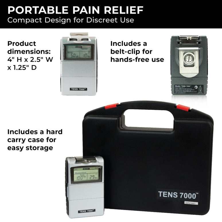 Tens Development Kit TENS 7000 2nd Edition Digital TENS Unit - The #1 TENS Unit