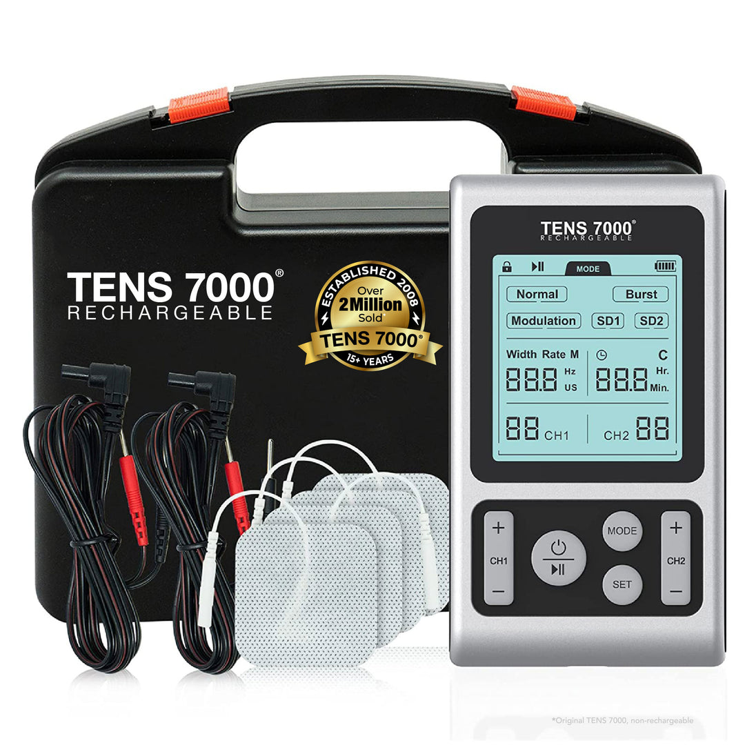 COMPASS HEALTH TENS 7000 Rechargeable TENS Unit Device User Manual