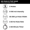 TENS 7000 Rechargeable TENS Unit Muscle Stimulator and Pain Relief Machine - TENS7000.com