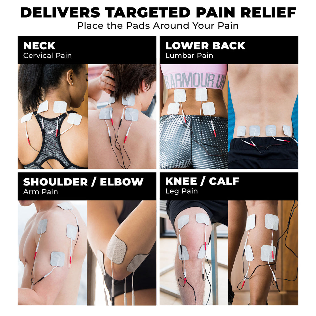 TENS 7000 Rechargeable TENS Unit Muscle Stimulator and Pain Relief Machine - TENS7000.com