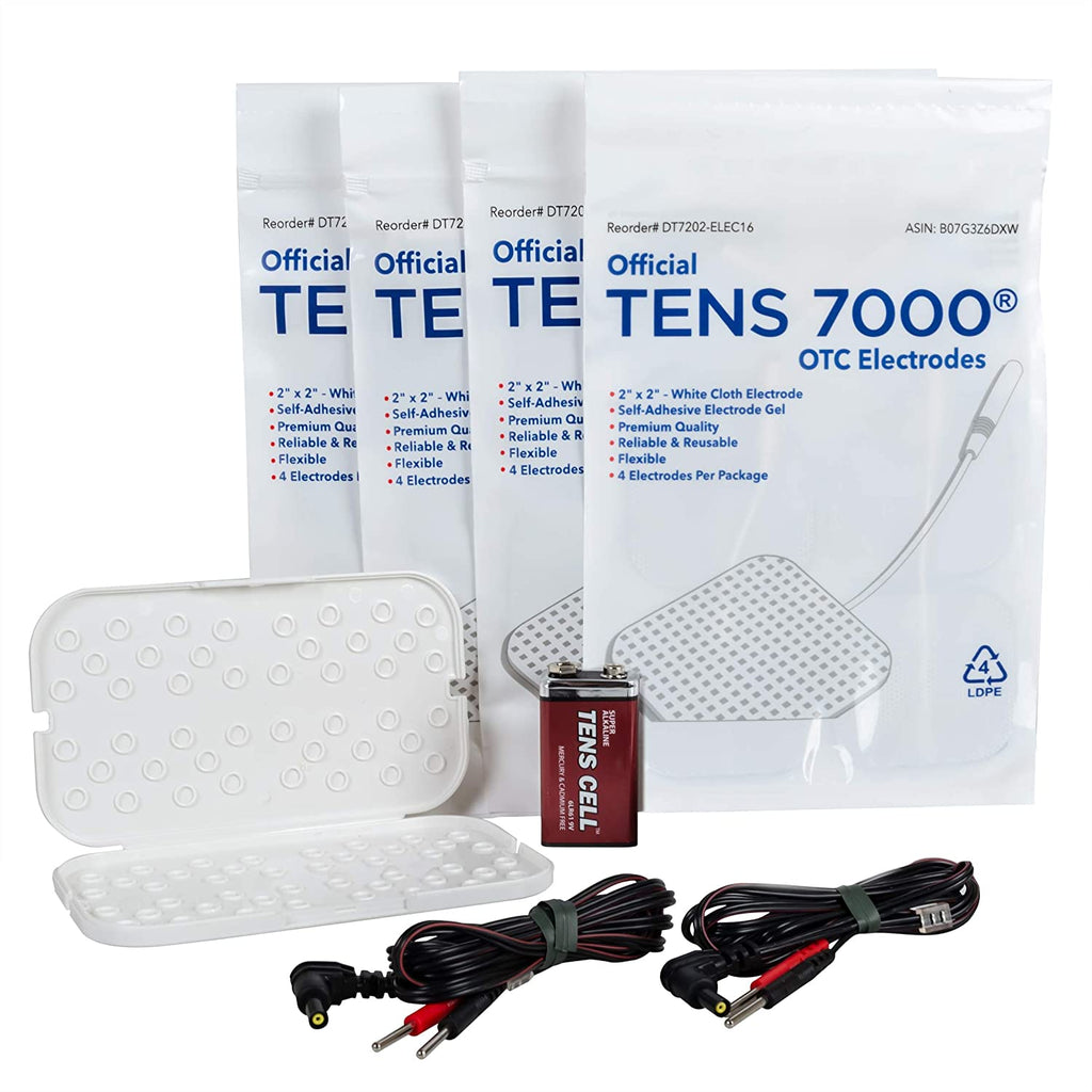  TENS 7000 Rechargeable TENS Unit Muscle Stimulator and Pain  Relief Device - Advanced TENS Machine for Effective Back Pain Relief, Nerve  Pain Relief, Muscle Pain Relief : Health & Household
