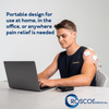 Roscoe Medical TENS Unit and EMS Muscle Stimulator, 2 Channel - TENS 7000